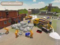الملح الألغام البناء سيم: ألعاب التعدين Screen Shot 11