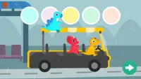 Дино-автобус - Игры для детей Screen Shot 1