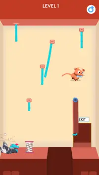 Rescue Kitten - Rope Puzzle Screen Shot 6