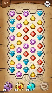 Jewels and gems - match jewels puzzle Screen Shot 6