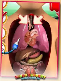 Pulmones Cirugía Simulador 3D Screen Shot 9