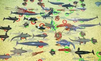 바다 동물의 왕국 전투 : 전쟁 시뮬레이터 Screen Shot 6