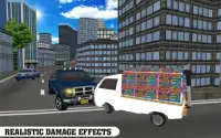 Transporte Camioneta Ciudad Manejar 3D Screen Shot 2