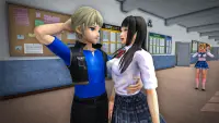 Anime High School Mädchen Simulator Yumi Screen Shot 0