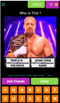 WWE QUIZ Game - Wrestler Quiz Game - 2021 Screen Shot 3