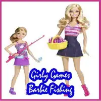 Barbie Fishing Games for Girls in the Island Screen Shot 3