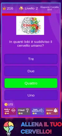 Quiz Ciao: gioco a quiz Screen Shot 2