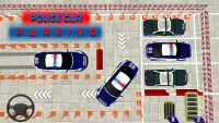 US पुलिस गाड़ी पार्किंग: मुक्त पार्किंग खेल Screen Shot 2