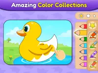 Coloring games for kids: 2-5 y Screen Shot 1