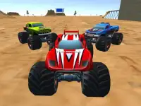 Monster Truck Drive Police Car Chase Screen Shot 1
