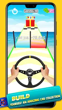 Evolve The Steering Wheel Game Screen Shot 4