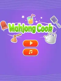 Mahjong Cook - Classic puzzle game about cooking Screen Shot 1