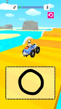 Scribble Race Rider Screen Shot 0