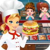 खाना बनाना बर्गर महाराज - रसोई खेल