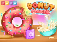 Donut Maker Cooking Games Screen Shot 6