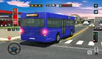 Gas Station Bus Parking Games Screen Shot 9