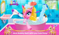 Princess Pony Makeover:Unicorn Salon Screen Shot 0
