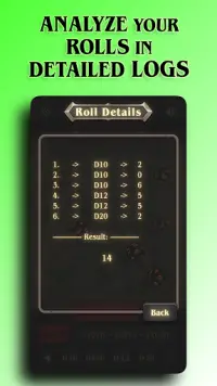 Fantasy Dice - RPG Dice Roller Screen Shot 5