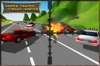 Sniper Traffic Road Hunter 3D Screen Shot 1
