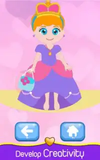 Pink Princess Baby Phone - Baby Unicorn Dress Up Screen Shot 3