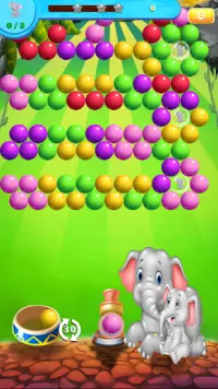Elephant Bubble Shooter Screen Shot 3