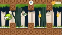 Jungle Flappy Bird Screen Shot 1