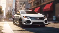 Honda Civic : Car Racing Games Screen Shot 8