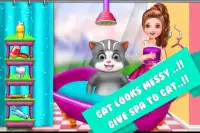 салон по уходу за Cat Games Screen Shot 5