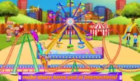 Roller Coaster Ferris Wheel Simulator-Kid Carnival Screen Shot 12