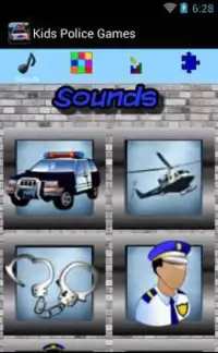 Kids Police Games Free Screen Shot 0