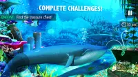 青い鯨のシミュレータ - 深海の冒険 Screen Shot 0