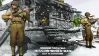 Winter Survival Mission - World War Battleground Screen Shot 6