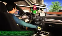 Yellow tax driver 3d juegos de taxi deportivo 2019 Screen Shot 8