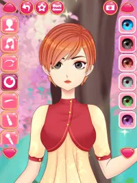 Moda Anime Dla Dziewczyn - Makijaż i Ubieranki Screen Shot 19