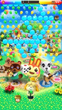 Animal Crossing New Bubble Shooter Screen Shot 2