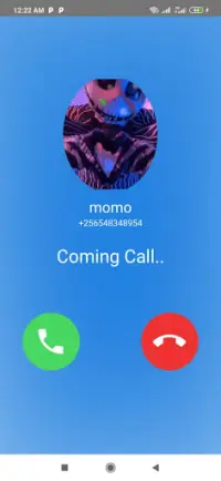 Dance with  momo fake video call & Chat Simulation Screen Shot 4