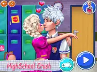 Couple Highschool Crush - Kiss Games For Girls Screen Shot 0
