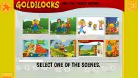 Kinderbooks-Goldilocks and Three Bears Story-Games Screen Shot 1