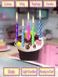 Birthday Candles & Cupcakes Maker FREE Screen Shot 6