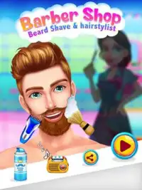 Barber shop Beard shave and Hair Stylist Screen Shot 0