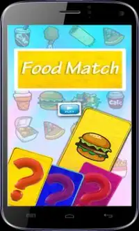 Memory Game Food Match Screen Shot 0