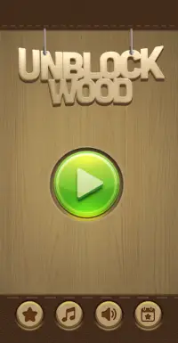 Unblock Puzzle Free Game - Slide & Move Red Wood Screen Shot 0