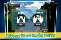 Subway Stunt Surfer Game Screen Shot 2