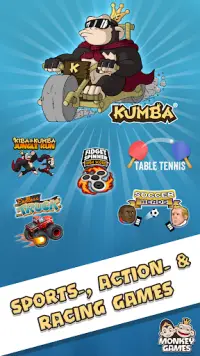 Monkey Games - Over 50 Free Games in one App Screen Shot 3