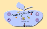 Crazy Fruits Shoot (free) Screen Shot 0