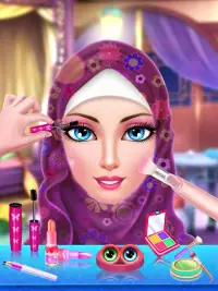 Hijab girl Beautiful Dressup and Makeup Screen Shot 1