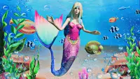 Mermaid Simulator 3D Sea Games Screen Shot 2