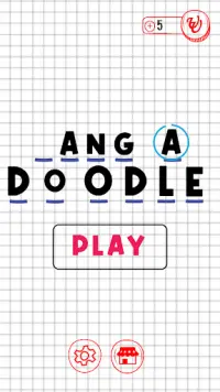 Hang A Doodle - Hangman Puzzle Screen Shot 1