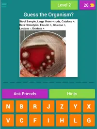 Microbiology quiz; plate reading app. Screen Shot 20