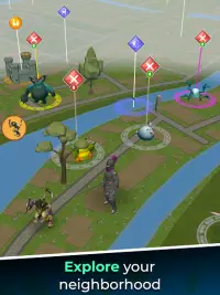 Magic Streets: GPS RPG juego Screen Shot 0